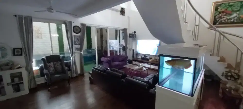 Full Furnish Rumah Mewah Kolam Renang Pribadi,MODERNLAND