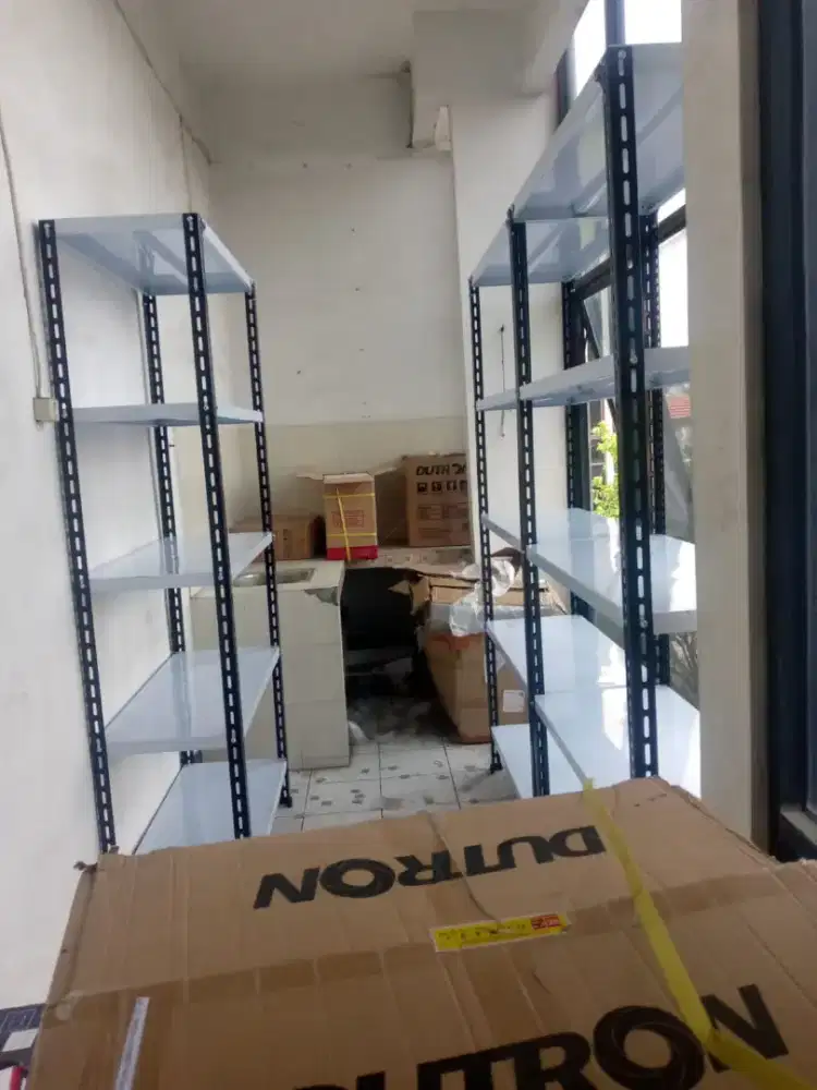 Rak besi rak buku rak peralatan rumah