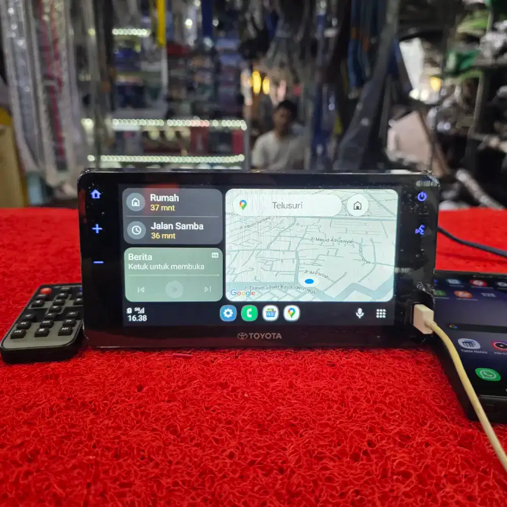 Head Unit TOYOTA RUSH GR SPORT 2022-2023 Android Auto CarPlay Miracast