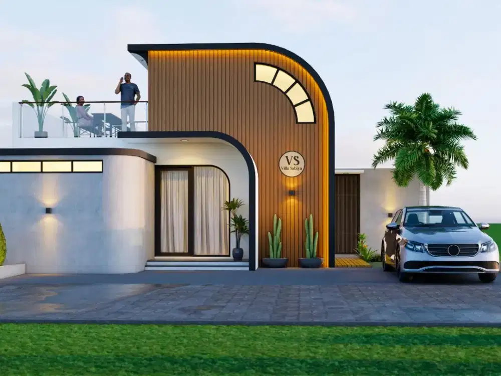 Villla Mewah  Bantul Sertipikat SHM   kolam Renang ,Rooftop  Dekat Kampus UMY