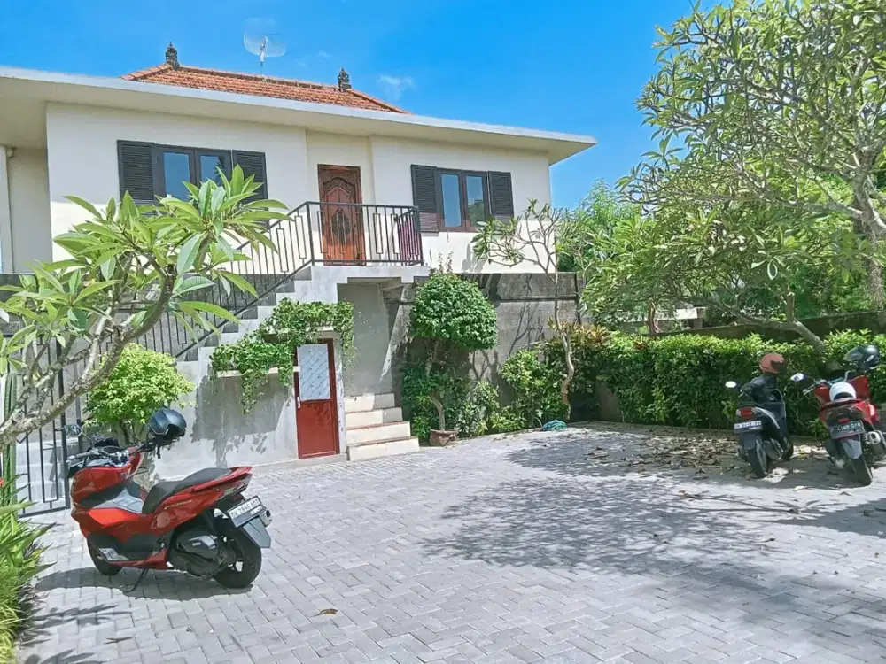 Villa Dengan View Hijau Area Pererenan Lokasi Strategis