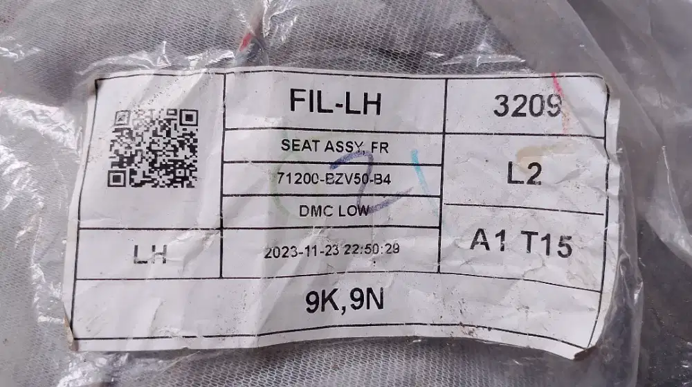 Cover jok Daihatsu New Terios 2023