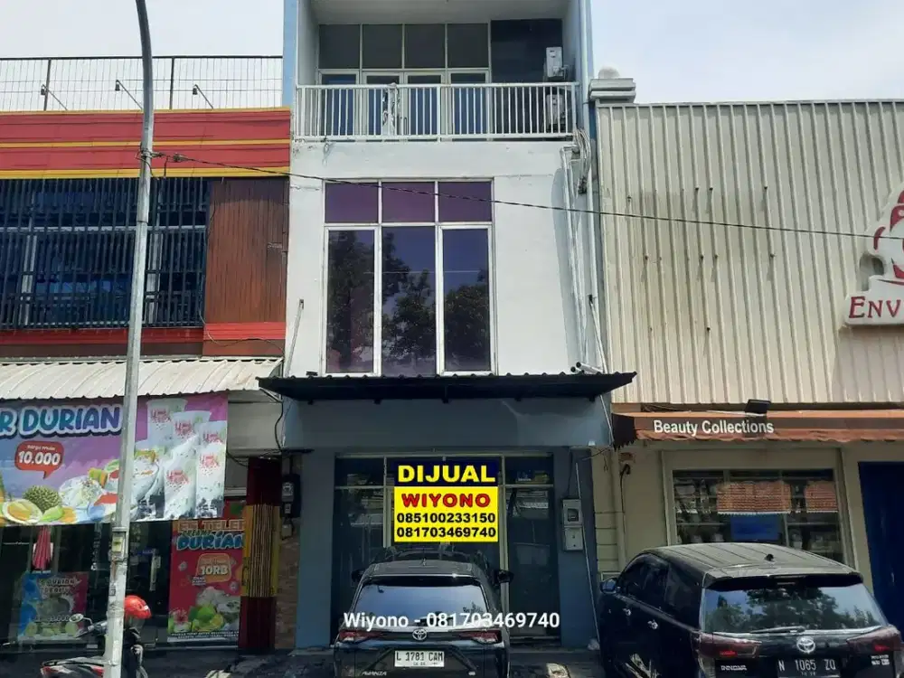 Ruko Rungkut Dekat Transmart Surabaya 3 lantai Siap Pakai Berada di Double Way Rungkut Asri Utara