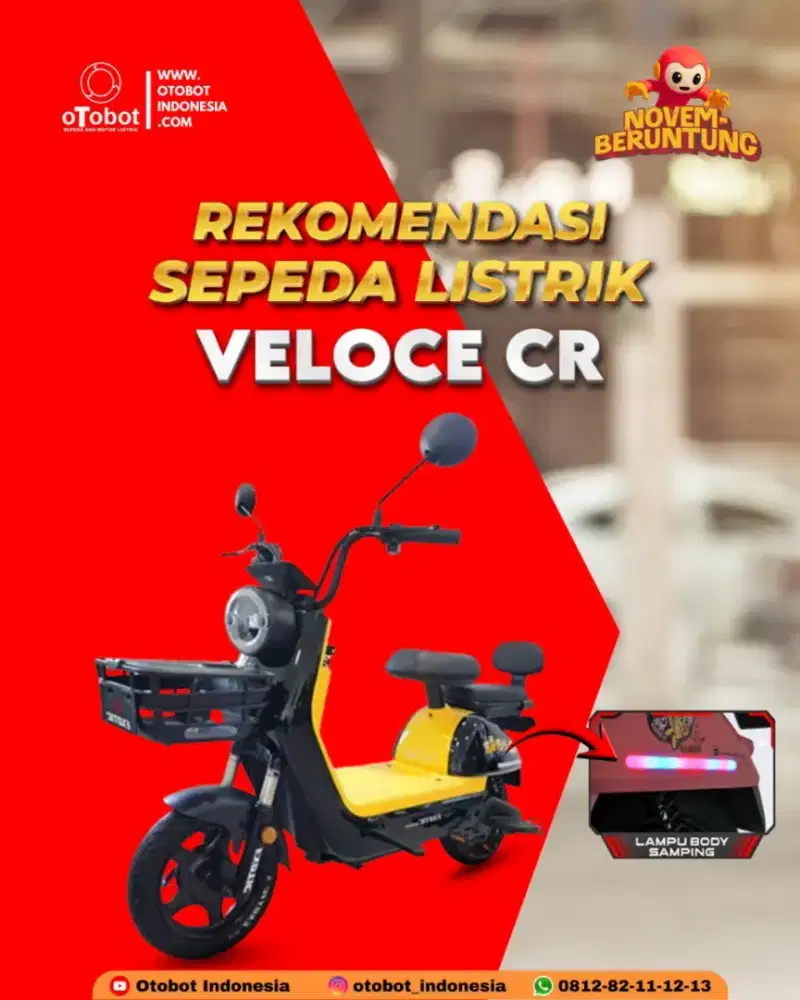 SEPEDA LISTRIK VELOCE CR