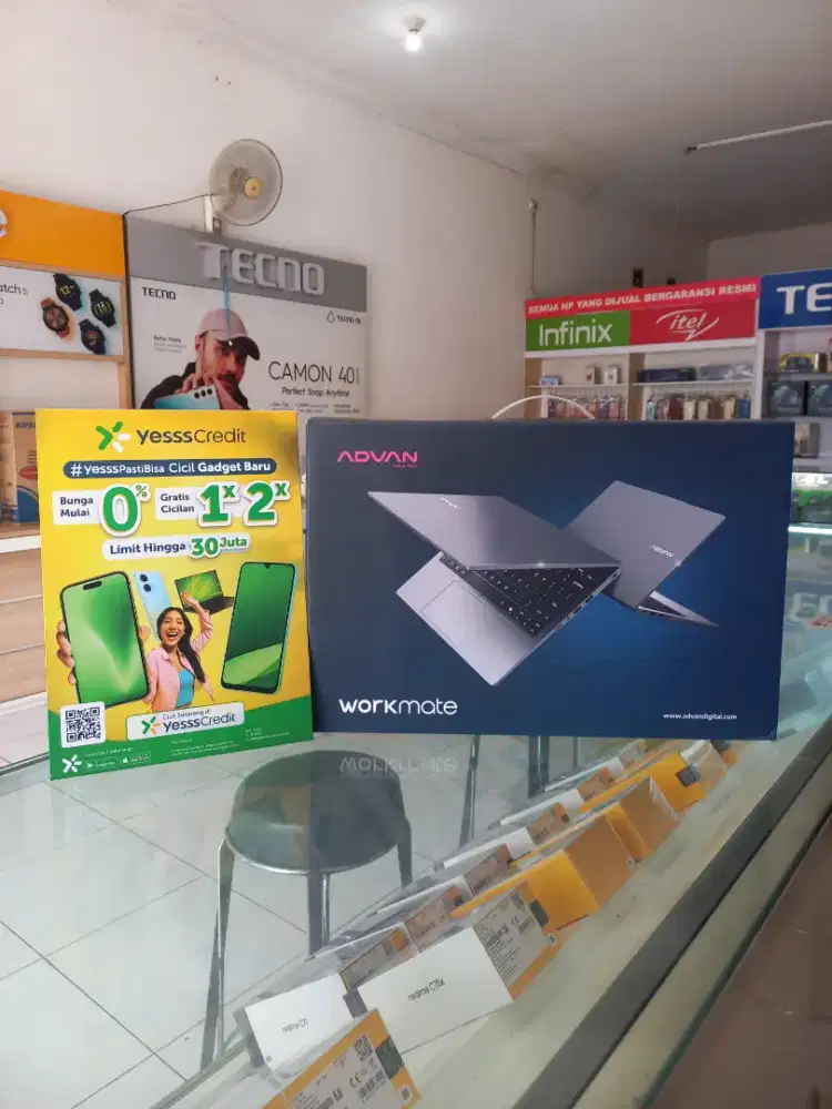 Laptop Advan Workmate 8gb / 256gb SSD Bergaransi Resmi