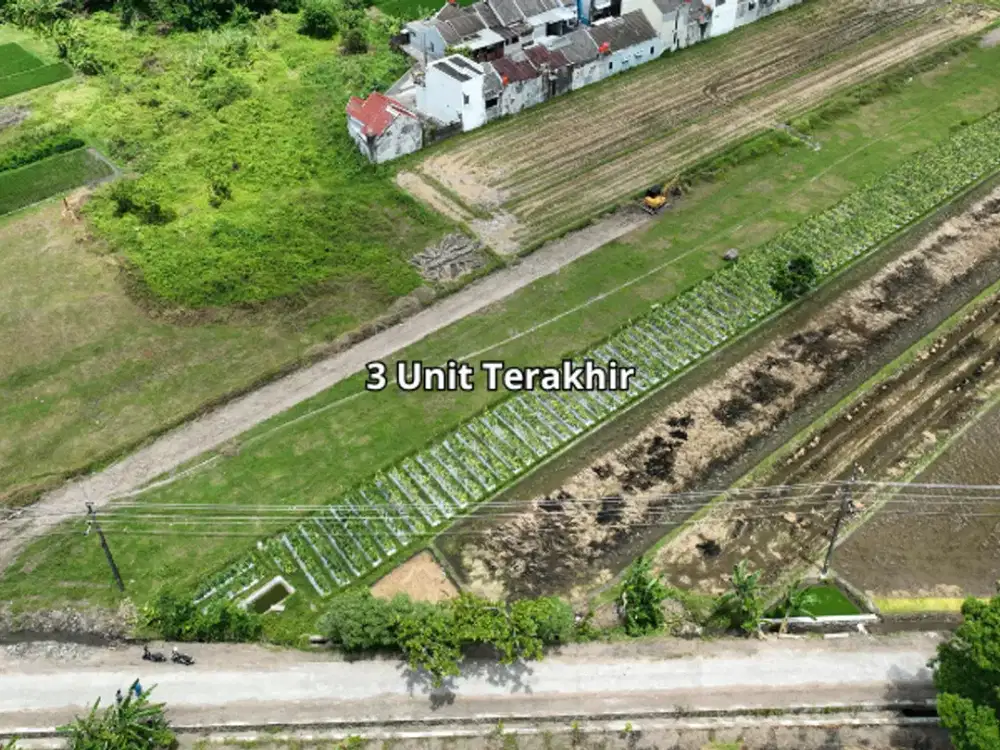 5 Menit Pasar Gamping, Tanah SHM Pekarangan