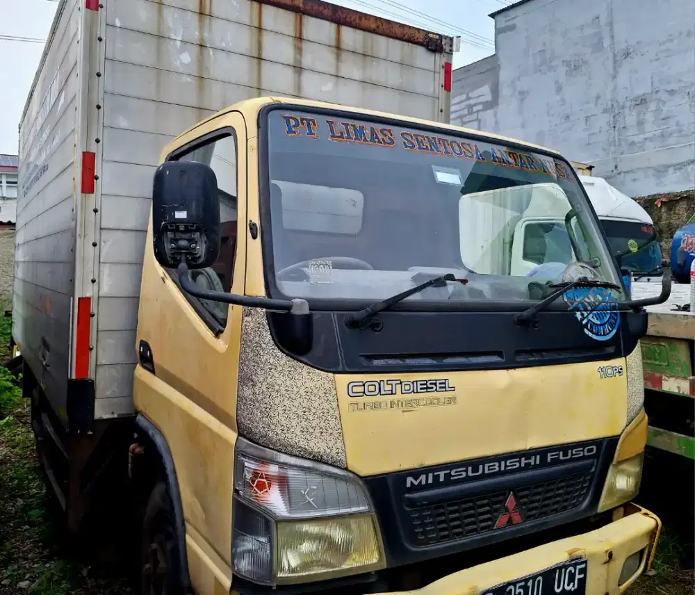 Mitsubishi Colt Diesel 6ban PS110 Box Alm Jumbo Fulors FE 73 bio solar