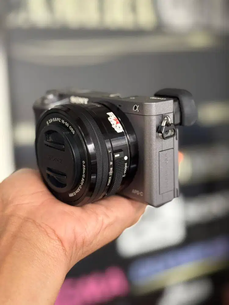 Sony A6000 Kit 16-50 SC 13ribu Fullset Box