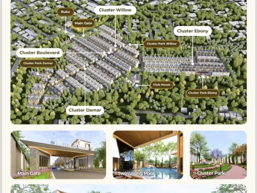 Dijual Rumah di Perumahan Baru di Meruya - Pacific Puri Garden