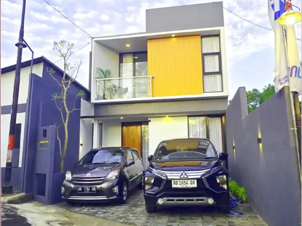 JUAL CEPAT RUMAH BARU FURNISH AREA KAMPUS UII COCOK BUAT HOMESTAY DAN HUNIAN