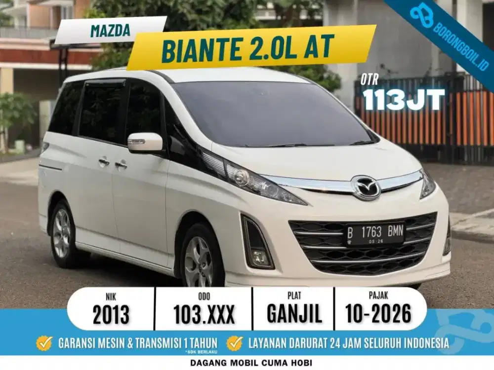 Biante 2.0L AT Putih 2013