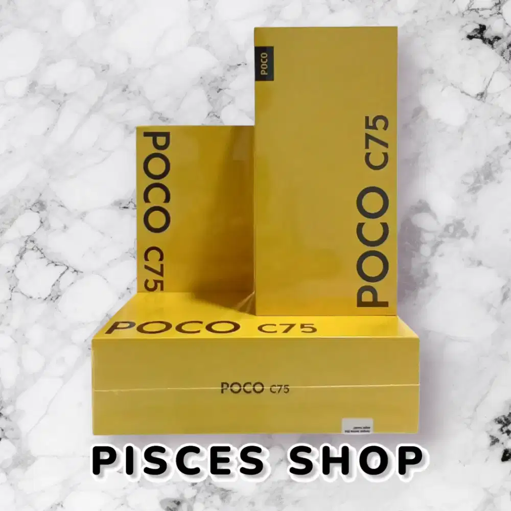 POCO C75 RAM 8/256 NEW Segel Garansi Resmi 1 Tahun