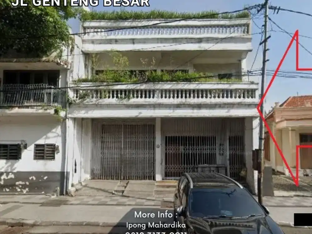 Dijual Bangunan Komersial Kantor Gudang di Surabaya Dekat Hotel Paviliun