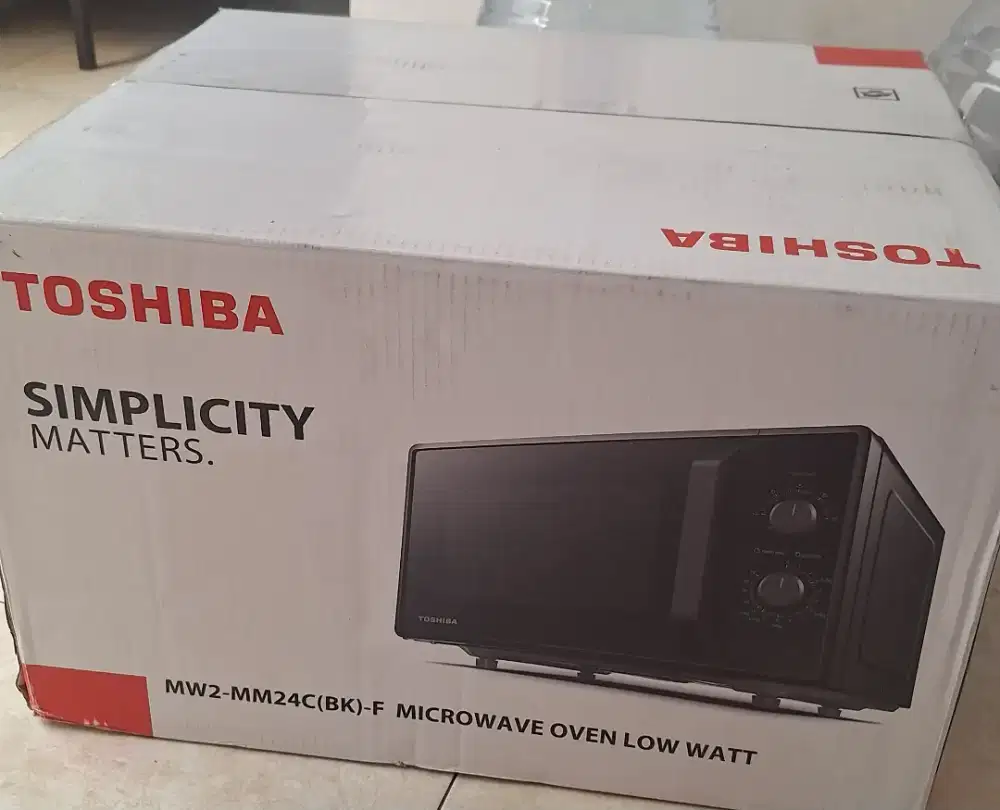 Microwave Toshiba Low Watt 24 L