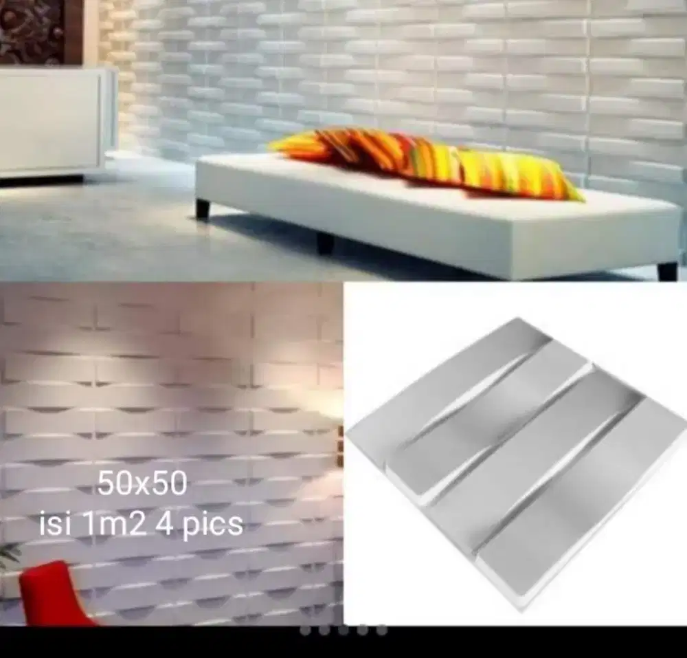 Jual wallpanel  3d beton