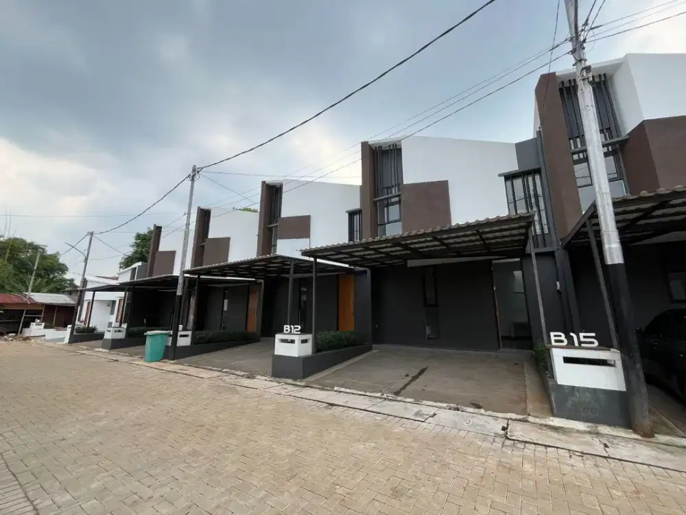 Jual Rumah 2 lantai di Kalimaya Park Pamulang cocok untuk keluarga kecil atau investasi linkungan aman, Asri dan rapi