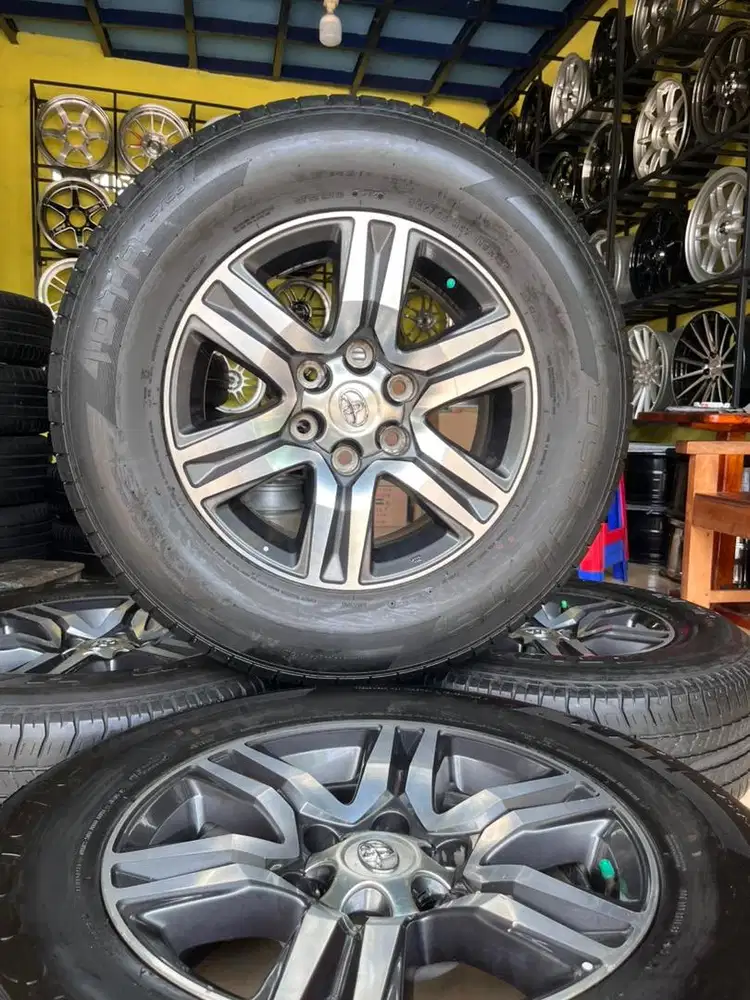 VELG ORI TOYOTA FORTUNER R17 HILUX,BLAZER,PANTHER,RANGER,TRITON