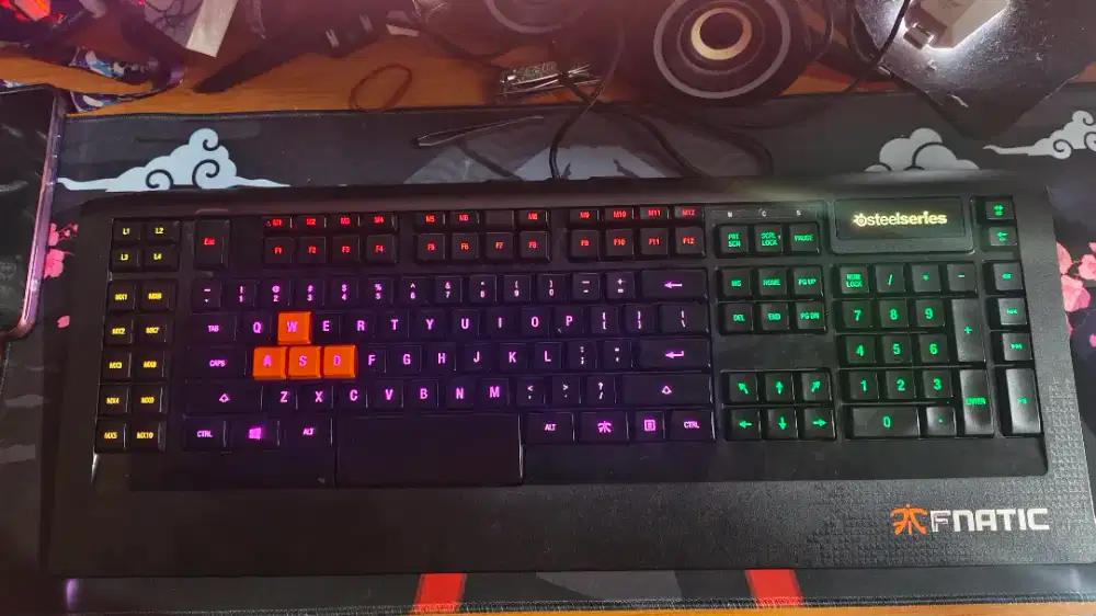 Keyboard Steelseries Apex Fnatic