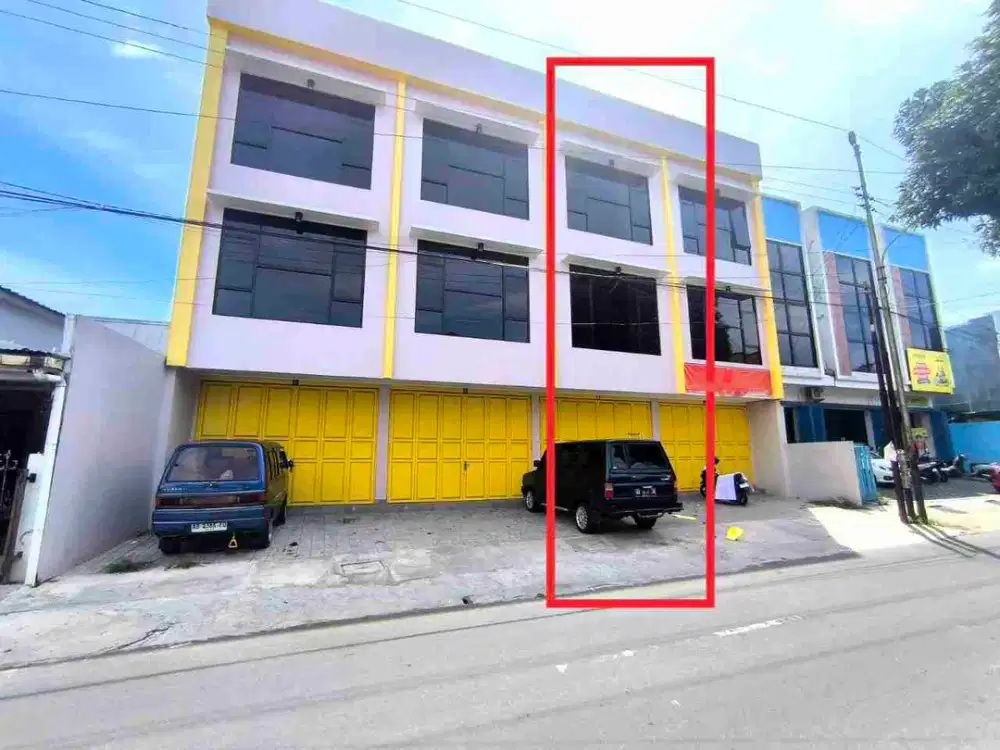 Ruko Baru DiSewakan Tengah Kota Solo 3 Lt