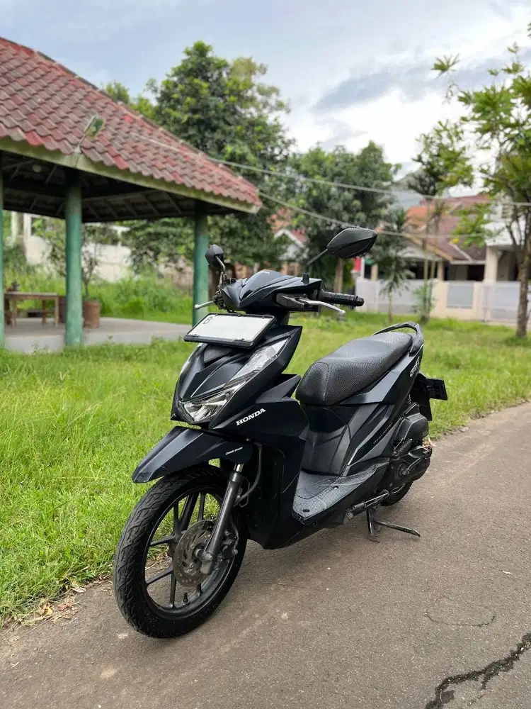 Honda Beat Deluxe 2020 Hitam Doff
