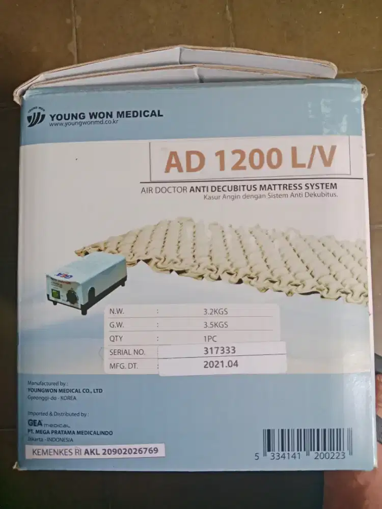 Kasur angin anti luka tekan