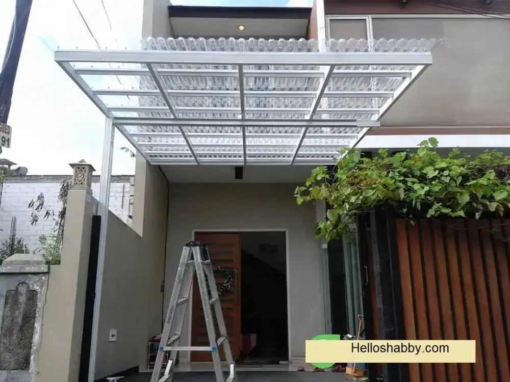 Kanopi atap solarplat