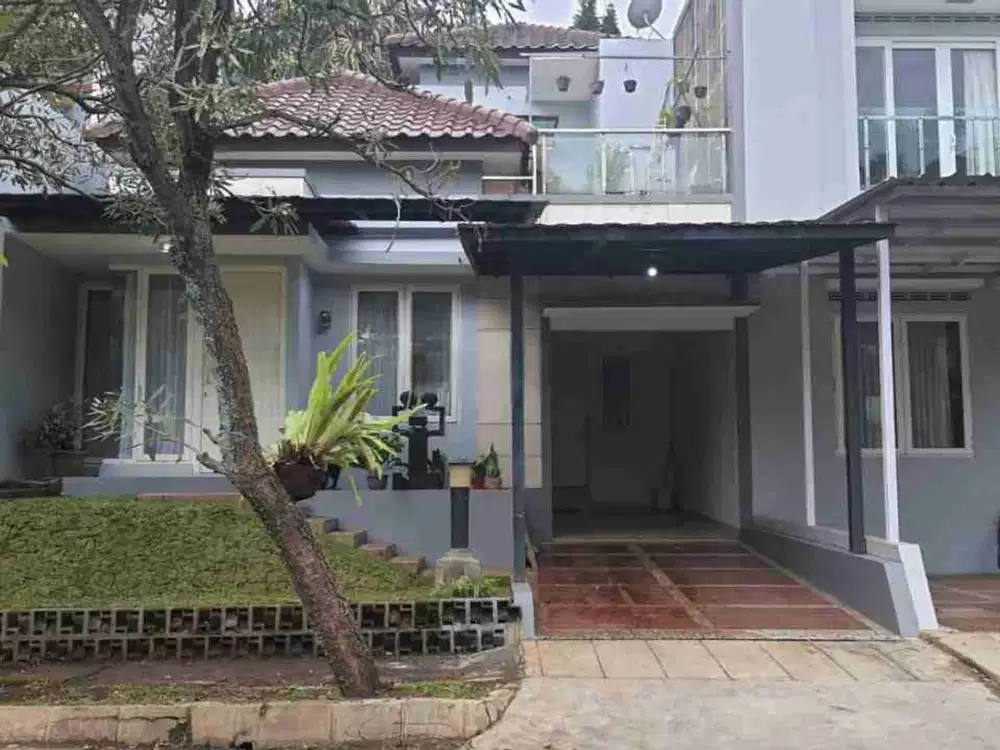 DI SEWA KAN RUMAH DALAM CLUSTER  Cigadung Greenland, aman, udara sejuk menghadap timur, nyaman dan strategis di wilayah Dago Atas.