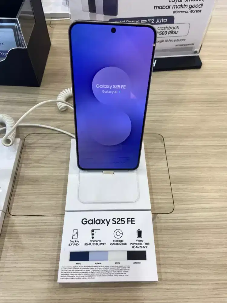 PROMO CICILAN BUNGA 0% SAMSUNG GALAXY S25 FE