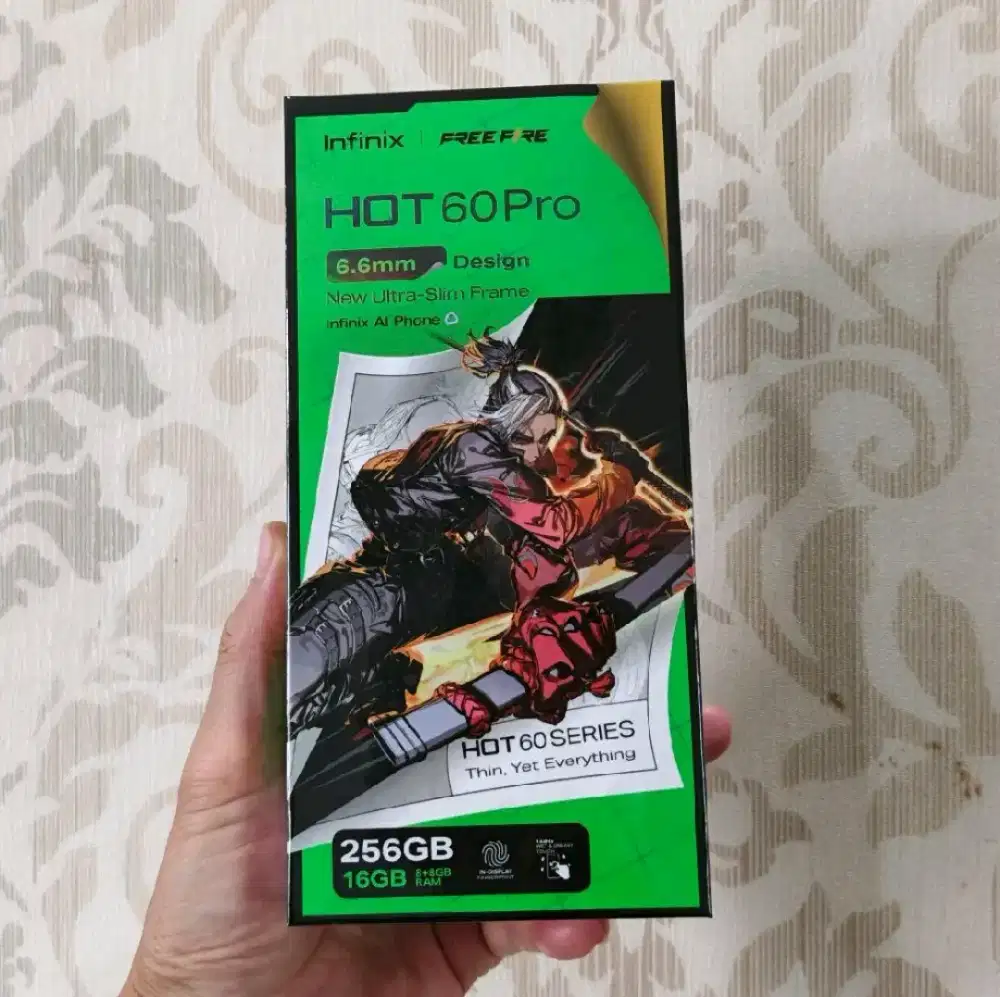 Infinix hot 60 pro 8+8/256 gb BNIB no repack