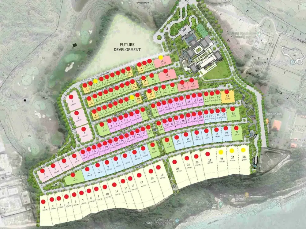 Spectacular Cliff Front Kavling in Fairwinds Most Prestigious Residential in Bali