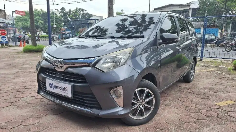 Pajak Panjang Toyota Calya  1.2 G Bensin-MT 2016 Abu