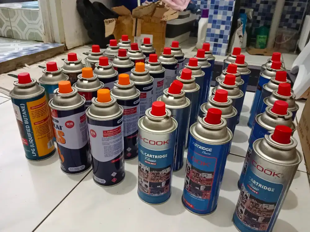 Kaleng Gas Portable Kosong