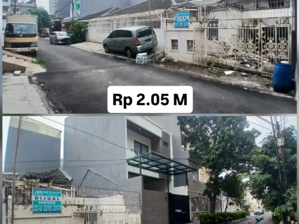 Muara Karang Blok 5 Hadap Selatan 6x15 Hitung Tanah