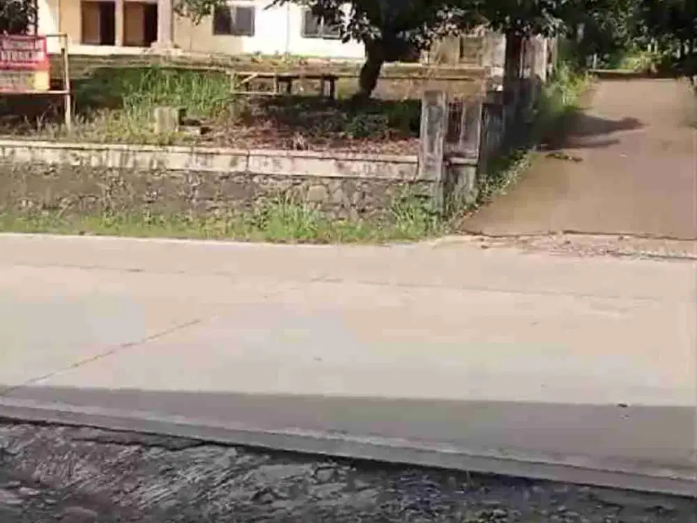 Dijual murah tanah pinggir Jl. Raya Nasional (Saketi), luas 1600 m2, SHM