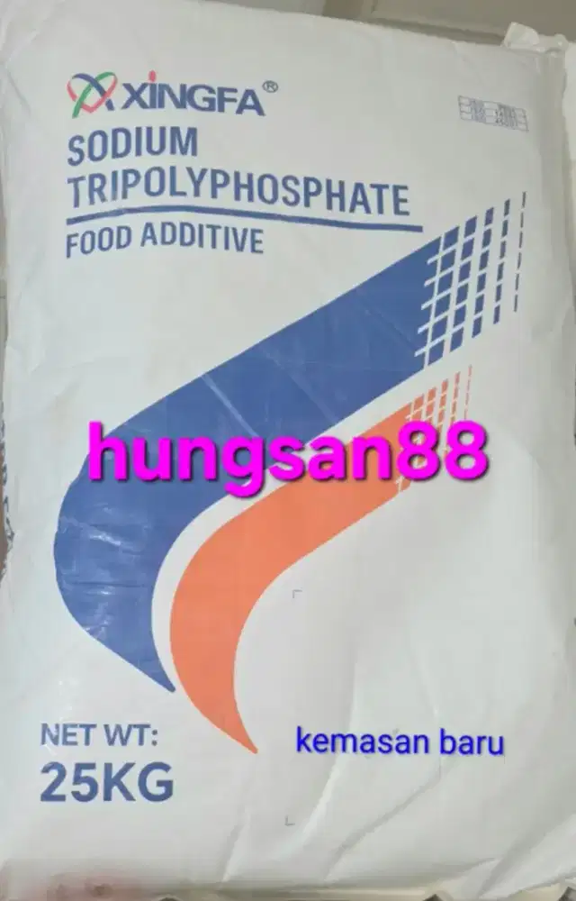 STPP Xingfa 25kg pengenyal kerupuk,bakso & aneka jenis makanan lain