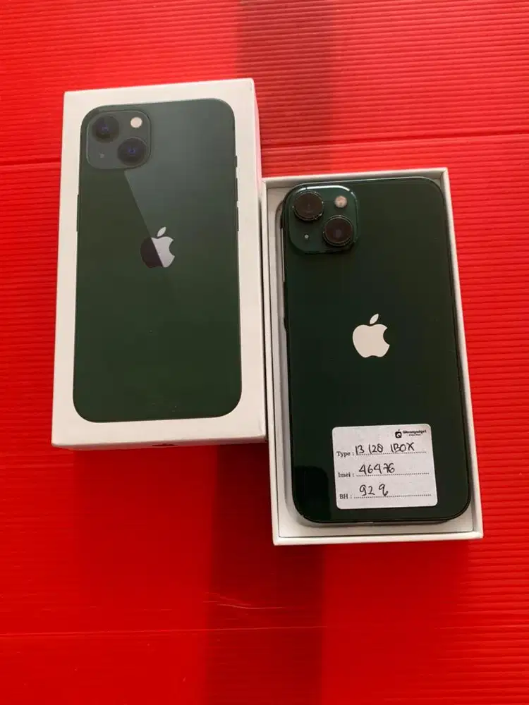 IPHONE 13 128GB EX IBOX GARANSI TOKO