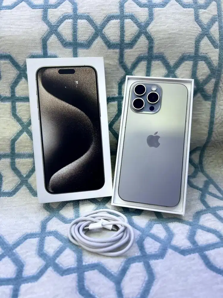 Iphone 15 Pro Max 256Gb  natural fullset ex ibox