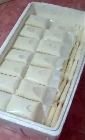 50liter susu kambing etawa murni 100% sachetan 200ml open reseller top