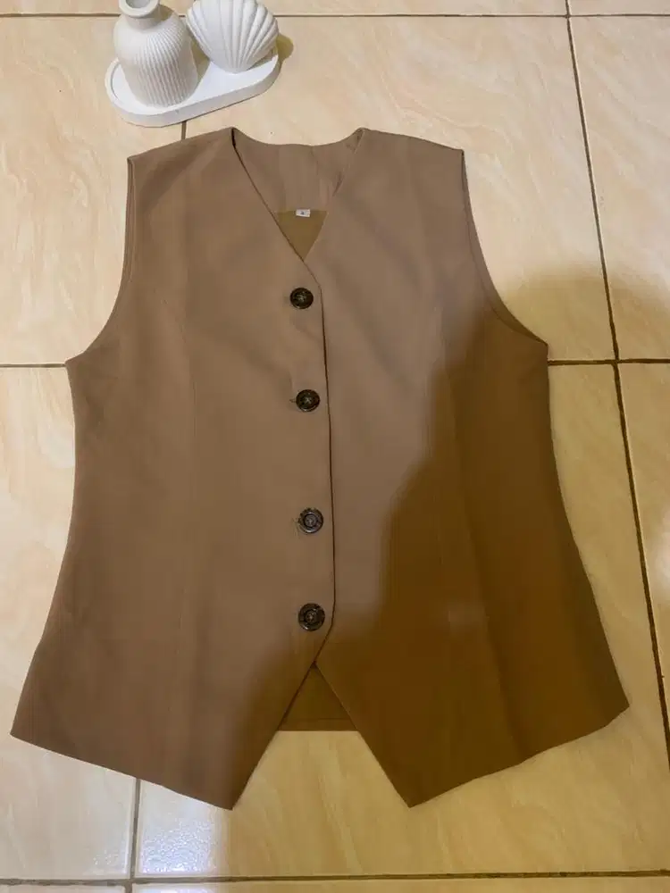 Jual Vest Wanita Coklat