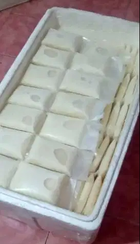 50 liter susu kambing etawa murni 100% sachetan 200ml open reseller ok