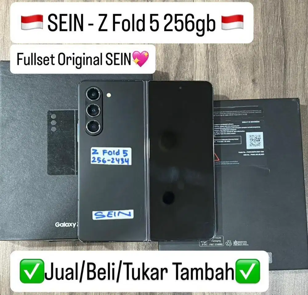 Samsung z fold 5 12/256gb second sein bisa di cicil 0%