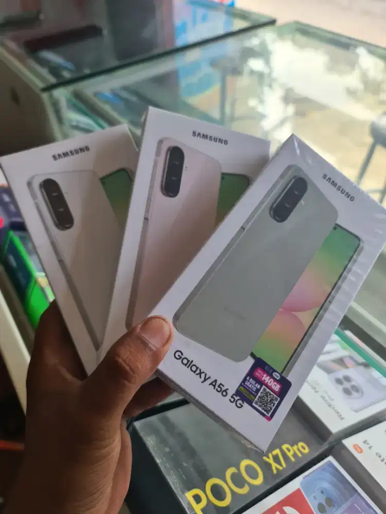 New samsung galaxy A56 ram8/256 garandi resmi 1 tahun