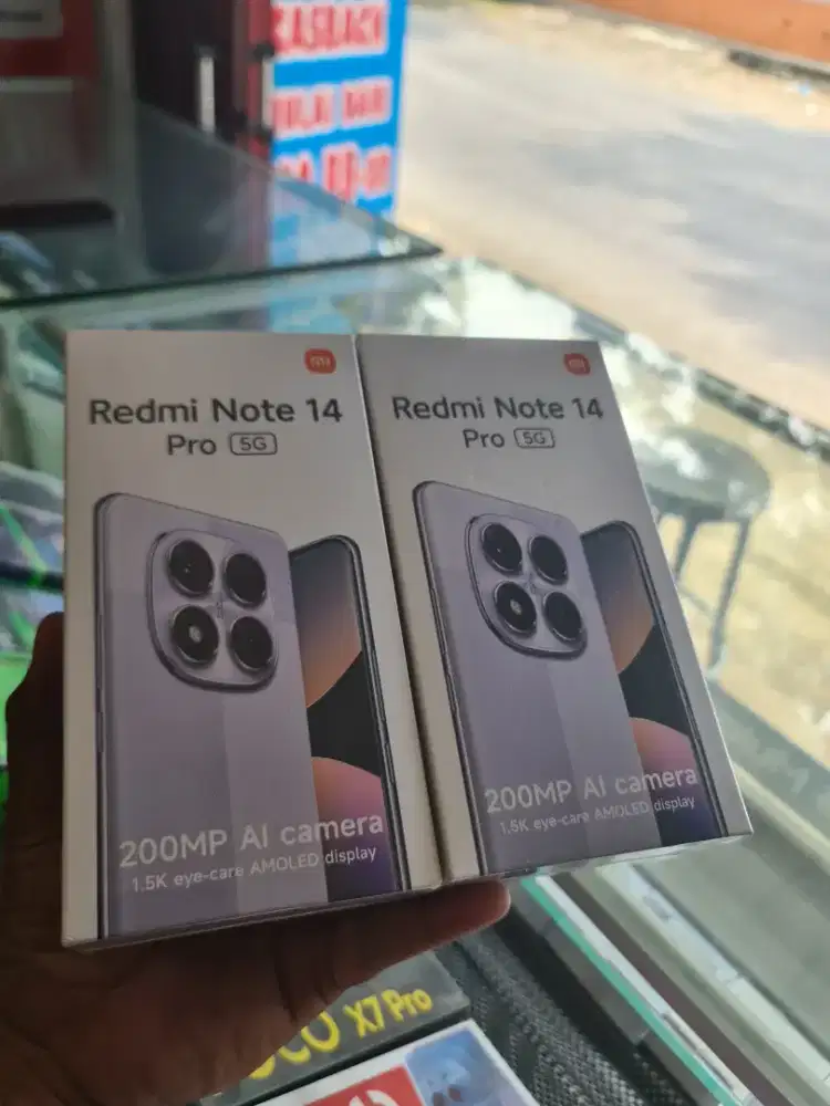 New redminote 14 pro ran8/256 garansi resmi 1 tahun