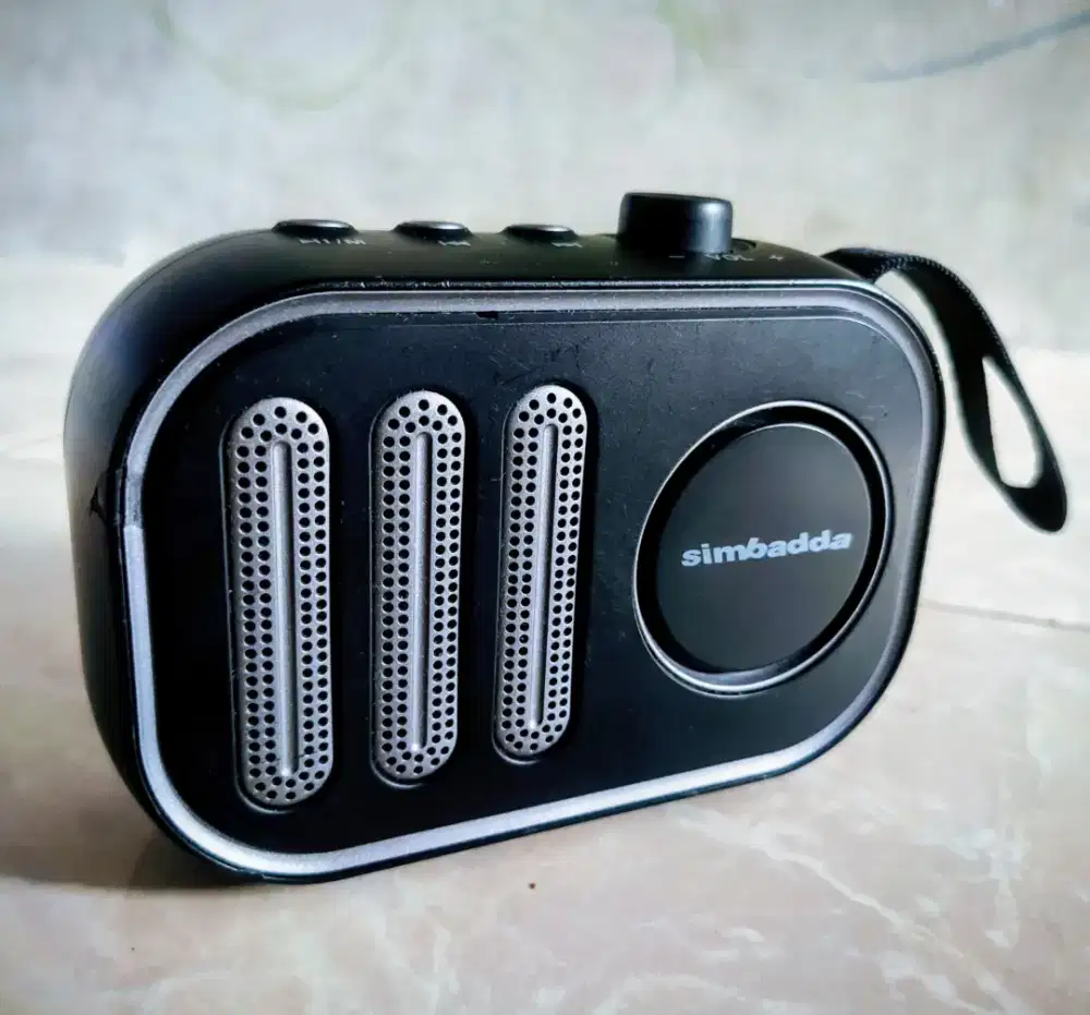 Speaker simbadda original portabel bluetooth cst 330 n
