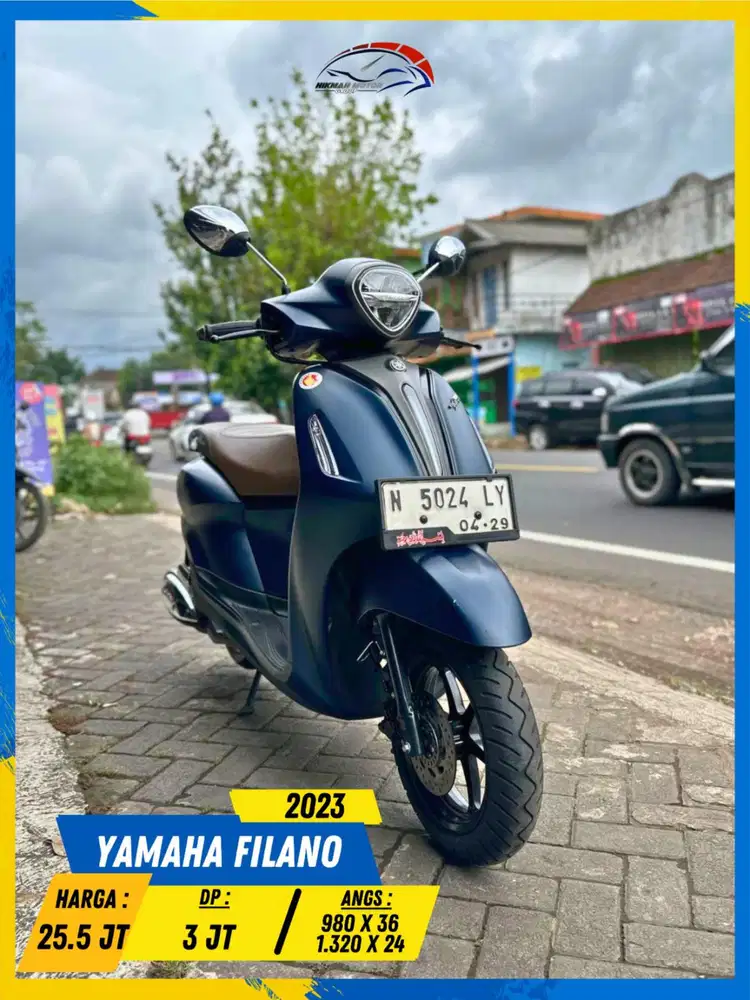 YAMAHA GRAND FILANO 2023 MONGGO GASS MASZEHH HIKMAH MOTOR KEPUH MALANG