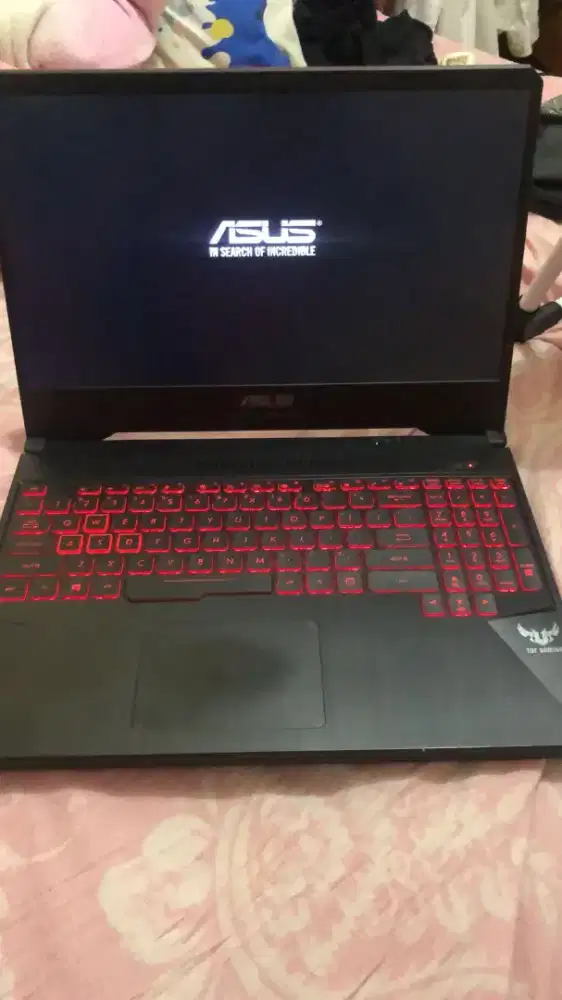 Jual laptop gaming asus tuf core i5 Ram 16Gb Ssd 512Gb mulus