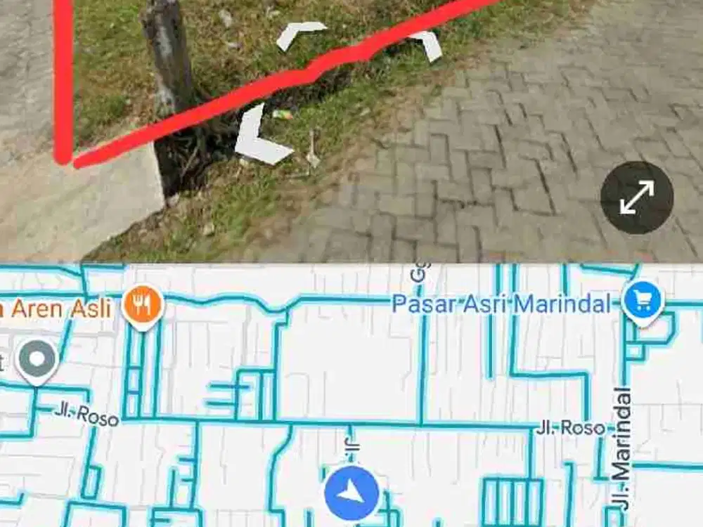 Jual Tanah Sudut Jl. Tirta (Daerah Roso-Marindal)