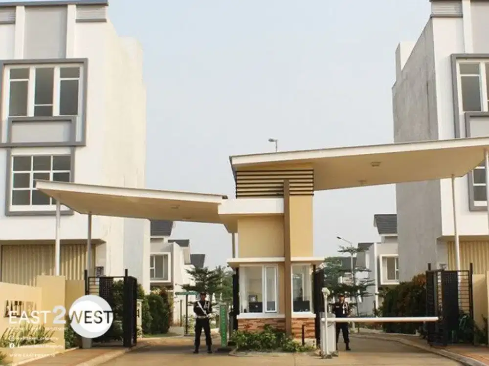 Jual Rumah Cluster Cattleya Serpong Natura Gunung Sindur Bogor Unit Baru Belom Pernah Dihuni