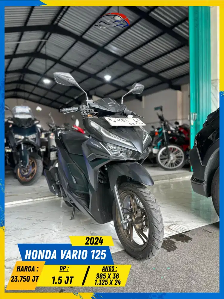HONDA VARIO 125 2024 MONGGO PANTAU LURR HIKMAH MOTOR KEPUH MALANG