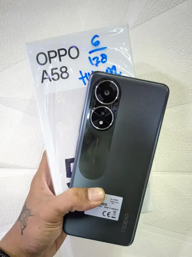 Oppo A58 Ram 6/128gb Fullset Ori Nominus Normal Semua